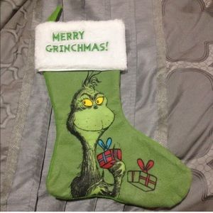 Merry Grinchmas Stocking.
